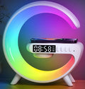 3-in-1 Glow Lamp — Bluetooth, Wireless Charger & Alarm Clock